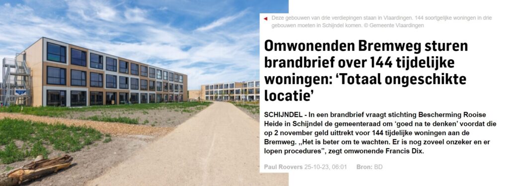 Brabants Dagblad artikel Stichting Bescherming Rooiseheide